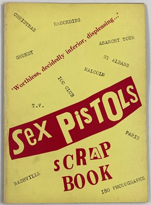 Lot 423 - SEX PISTOLS SCRAPBOOK.