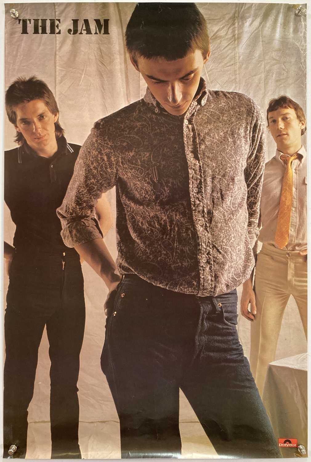 Lot 458 - THE JAM - WHEN YOU'RE YOUNG POLYDOR PROMO POSTER.