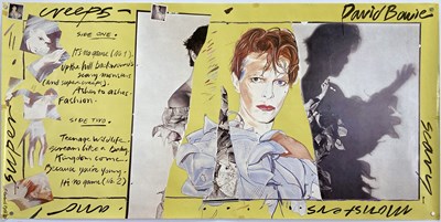 Lot 118 - DAVID BOWIE - ORIGINAL SCARY MONSTERS PROMOTIONAL POSTER.