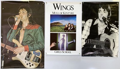 Lot 193 - BEATLES / MCCARTNEY AND WINGS POSTER COLLECTION.