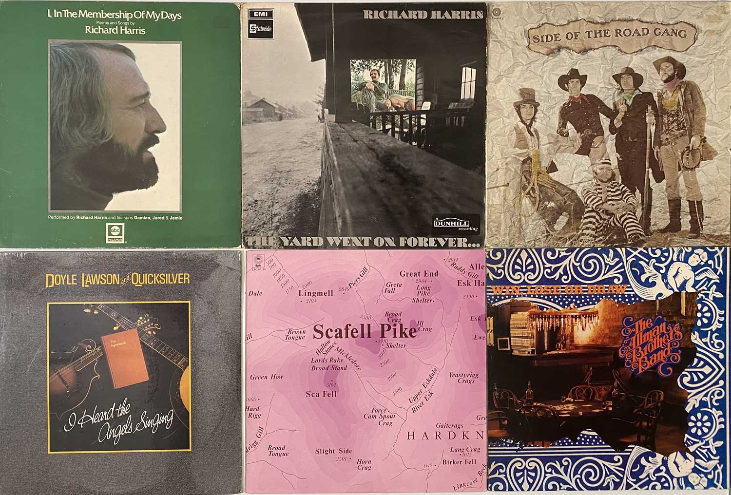 Lot 846 COUNTRY/ FOLK LPs