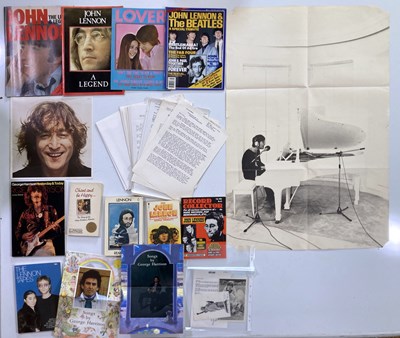 Lot 145 - BEATLES SOLO MEMORABILIA - JOHN / GEORGE / RINGO.