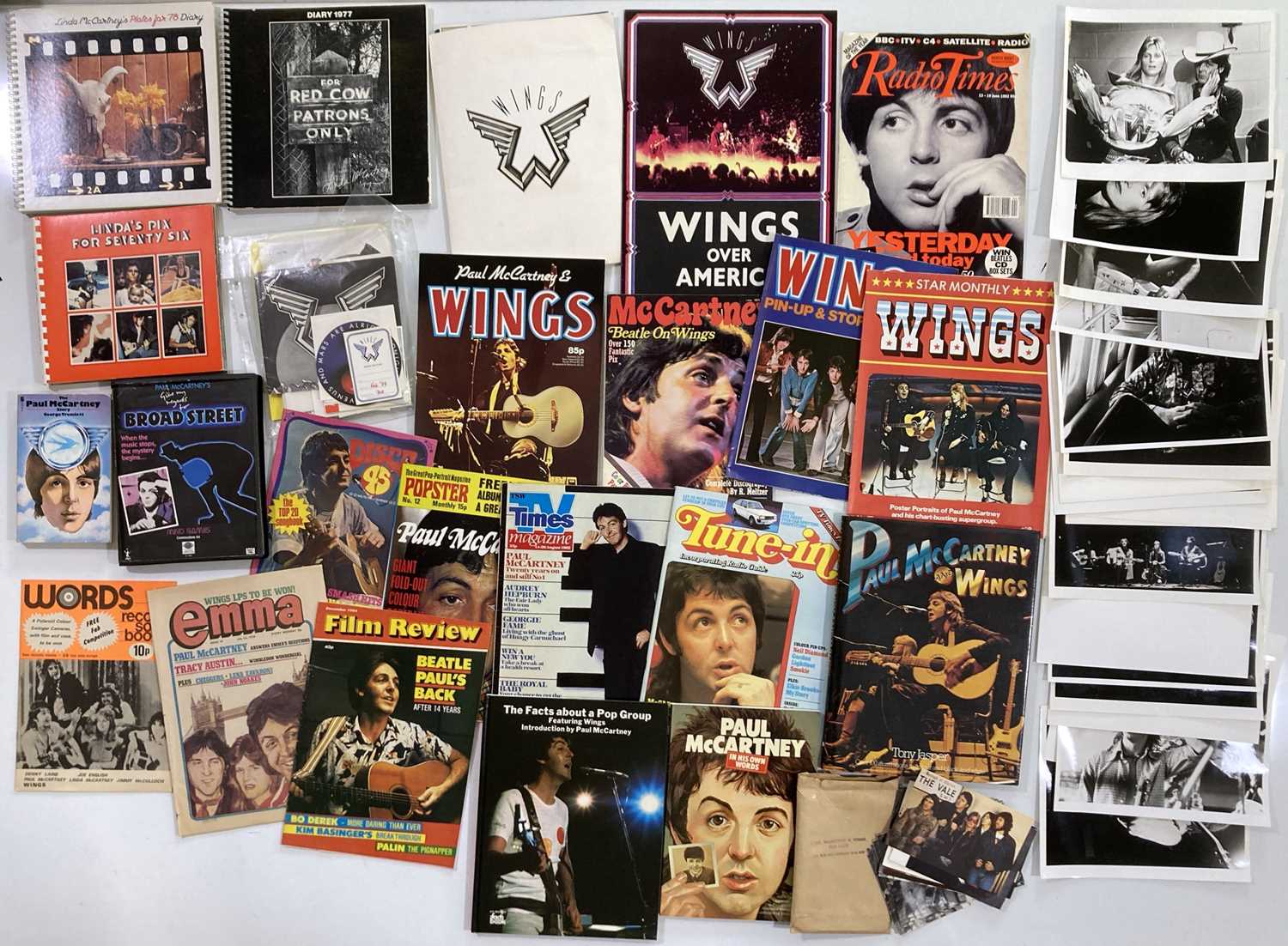 Lot 146 - PAUL MCCARTNEY AND WINGS - FUN CLUB / LINDA