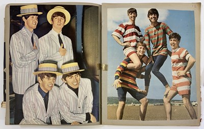 Lot 147 - THE BEATLES - FOUR NEMS SCRAPBOOKS.