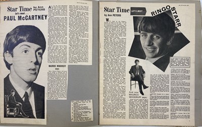 Lot 147 - THE BEATLES - FOUR NEMS SCRAPBOOKS.