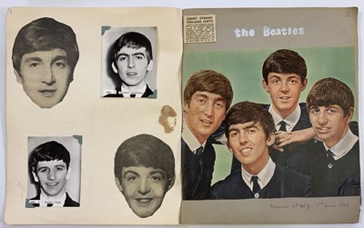 Lot 147 - THE BEATLES - FOUR NEMS SCRAPBOOKS.