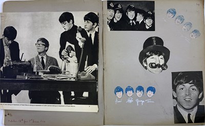 Lot 147 - THE BEATLES - FOUR NEMS SCRAPBOOKS.