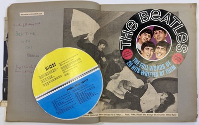 Lot 147 - THE BEATLES - FOUR NEMS SCRAPBOOKS.