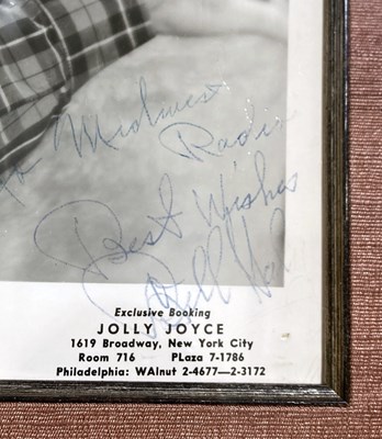 Lot 340 - BILL HALEY - SIGNED PIECE