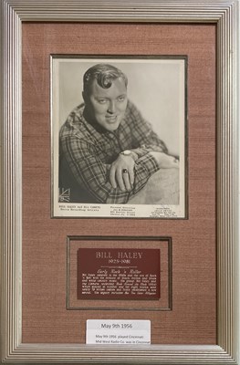 Lot 340 - BILL HALEY - SIGNED PIECE