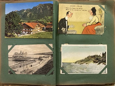 Lot 5 - POSTCARDS AND CIGARETTE CARDS.