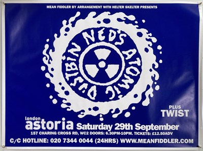 Lot 173 - NED'S ATOMIC DUSTBIN - 12 COPIES OF A LONDON ASTORIA POSTER.