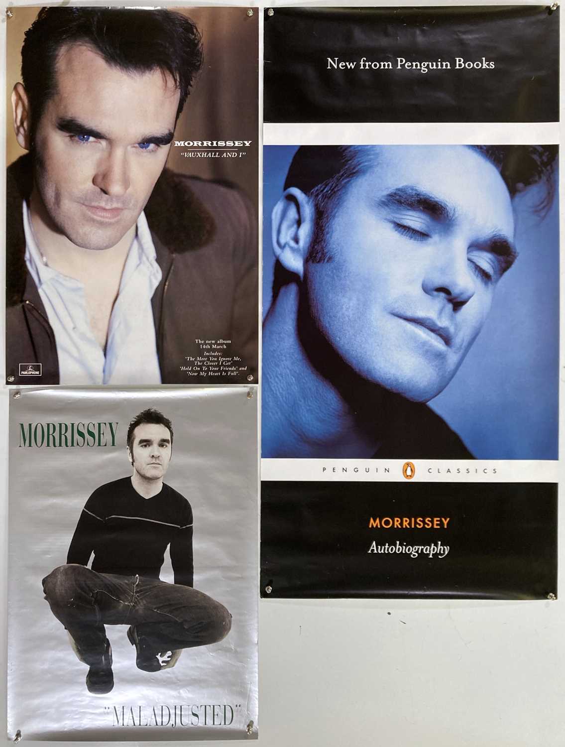 Lot 449 - MORRISSEY - POSTERS AND BANNERS.