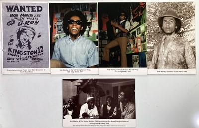 Lot 492 - REGGAE PHOTOGRAPHS AND EXHIBITION BOARDS.