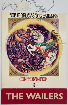 Lot 497 - BOB MARLEY AND THE WAILERS - ORIGINAL CONFRONTATION SHOP DISPLAY.