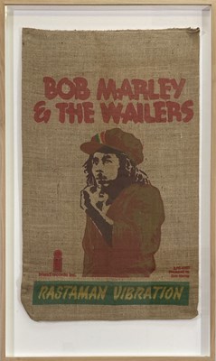 Lot 502 - BOB MARLEY - ORIGINAL RASTAMAN VIBRATION SACK.