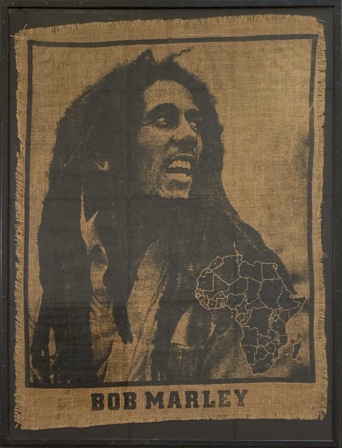 Lot 506 - BOB MARLEY - SURVIVAL HESSIAN SACK.