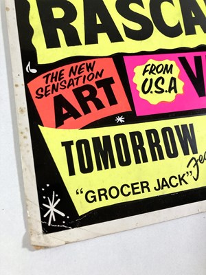 Lot 202 - YOUNG RASCALS / TRAFFIC / VANILLA FUDGE ORIGINAL 1967 CONCERT POSTER.