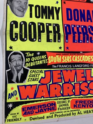 Lot 215 - FREDDIE AND THE DREAMERS - TOMMY COOPER - ORIGINAL 1965 POSTER.