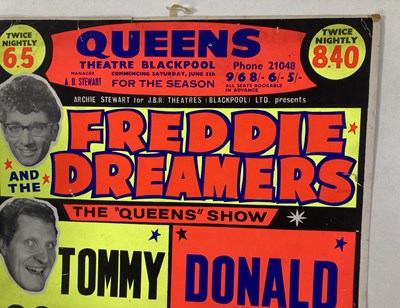 Lot 215 - FREDDIE AND THE DREAMERS - TOMMY COOPER - ORIGINAL 1965 POSTER.