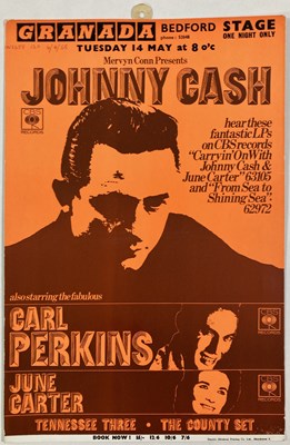 Lot 216 - COUNTRY POSTERS INC JOHNNY CASH.