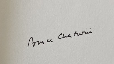 Lot 7 - SIGNED BOOKS - BRUCE CHATWIN / TONY BLAIR