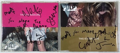 Lot 294 - PULP - SIGNED CDS.