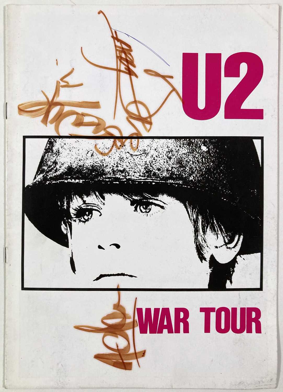 Lot 290 - U2 - SIGNED CONCERT PROGRAMME.