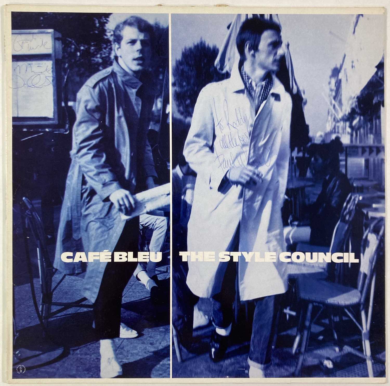 Lot 461 - THE STYLE COUNCIL - SIGNED LP.