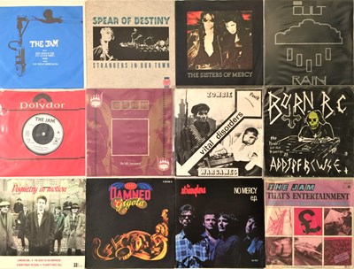 Lot 916 - PUNK / WAVE / GOTH / MOD - 7" COLLECTION