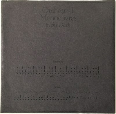 Lot 756 - ORCHESTRAL MANOUEVERS IN THE DARK - ELECTRICITY 7" (ORIGINAL UK 'BRAILLE' SLEEVE COPY - FACTORY FAC 6)