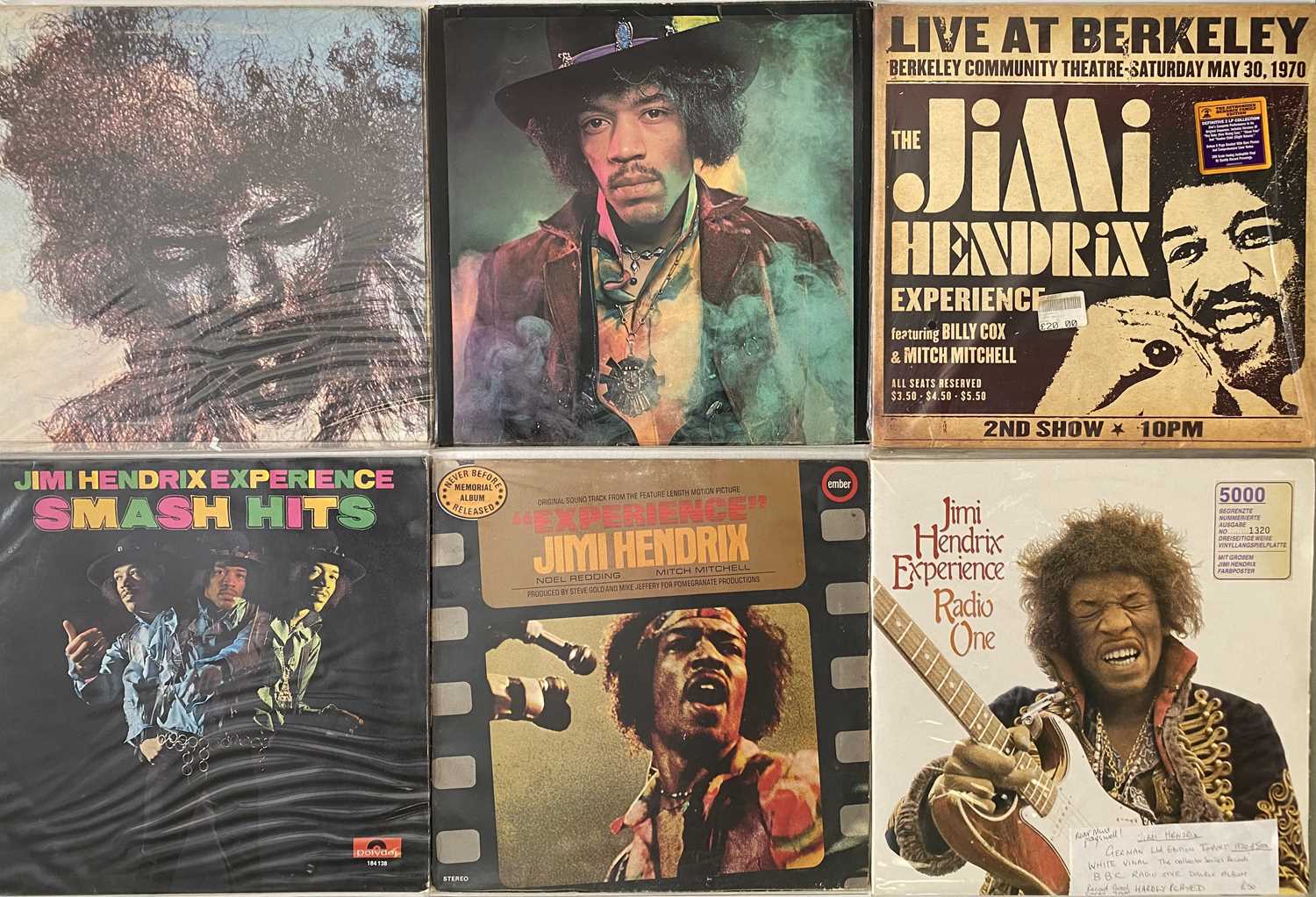 Lot 759 - JIMI HENDRIX - LP COLLECTION