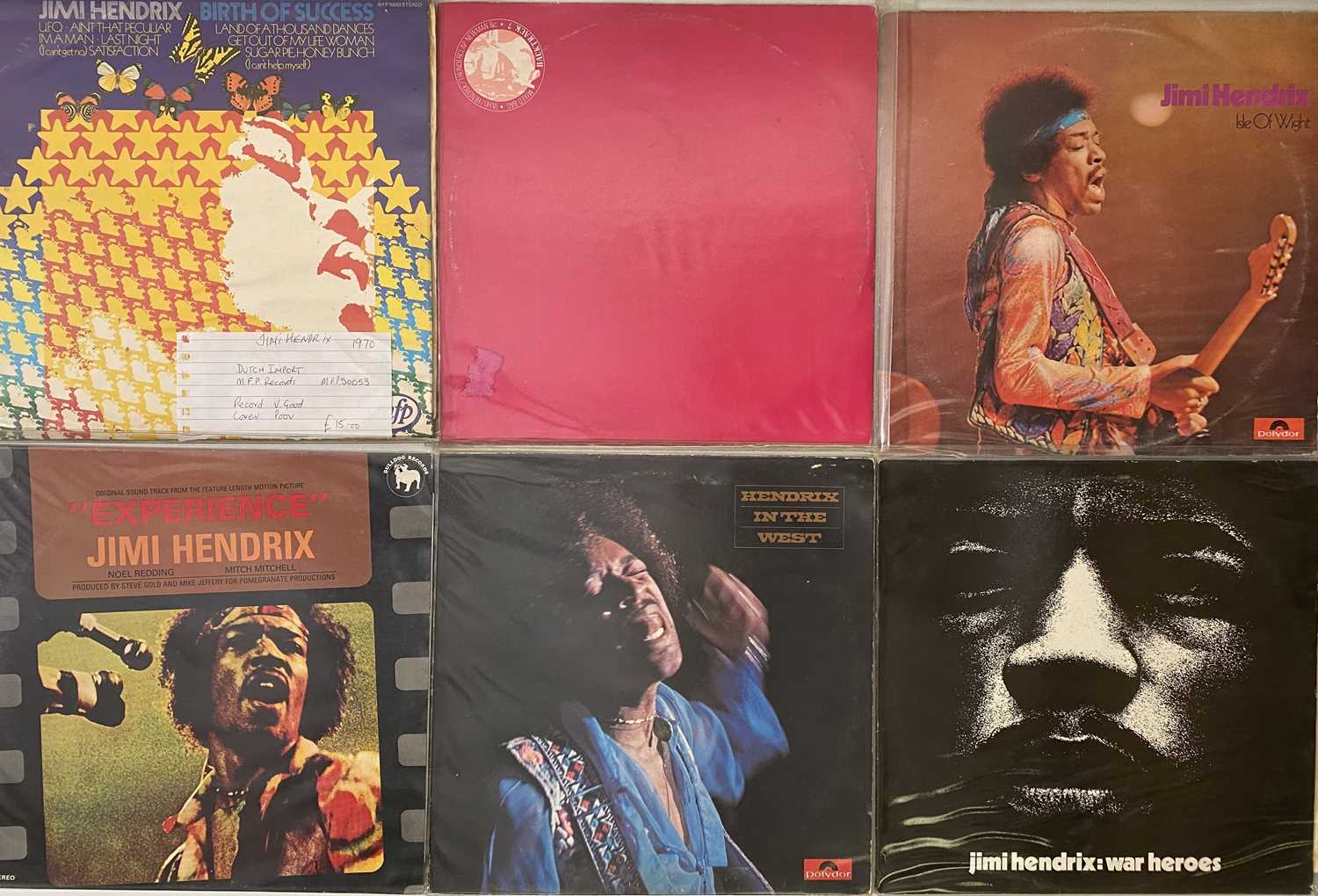 Lot 759 - JIMI HENDRIX - LP COLLECTION