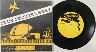 Lot 31 - WEIRDOS - WE GOT THE NEUTRON BOMB 7" (US ORIGINAL - SP-1063)