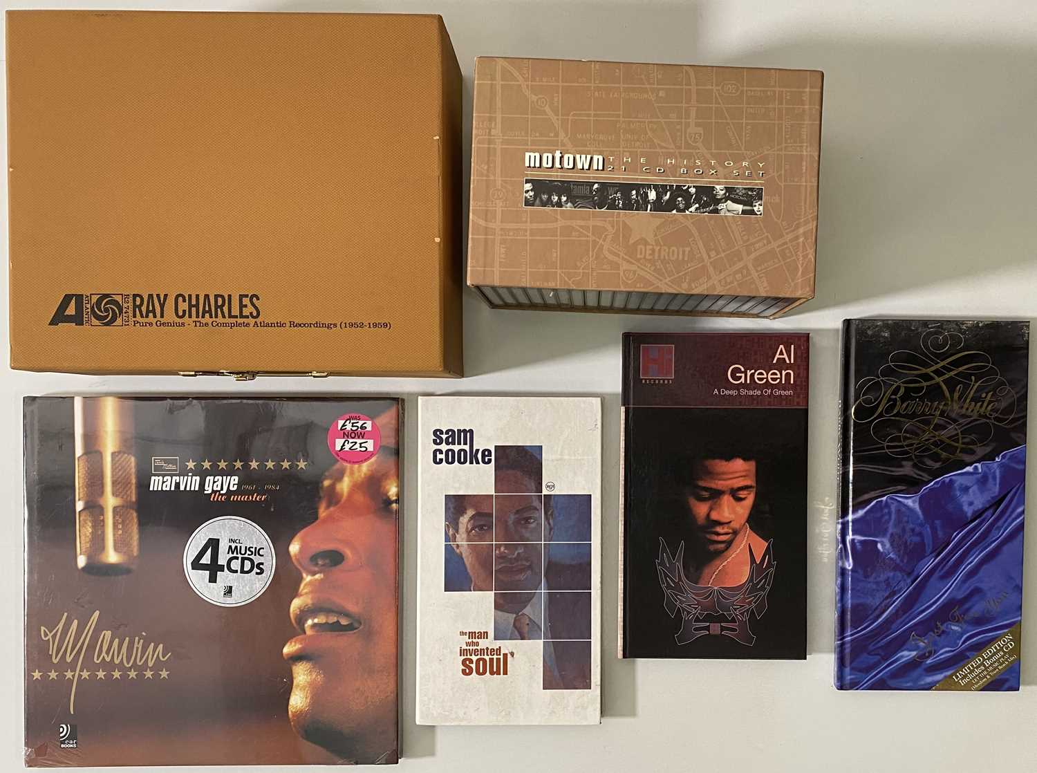 12 Disc Box Set Lot 928 - CD BOX SETS - SOUL
