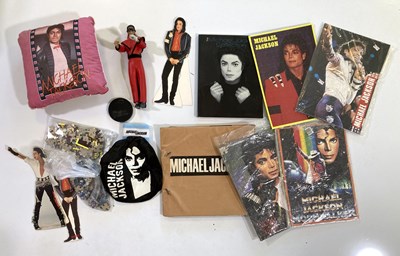 Lot 390 - MICHAEL JACKSON MEMORABILIA INC THILLER DOLL.