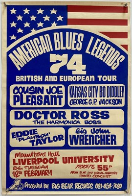 Lot 217 - 1970S POSTERS INC FREE / ROLLING STONES.