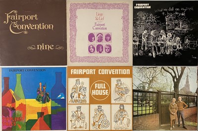 Lot 930 - FAIRPORT CONVENTION / SANDY DENNY - LP COLLECTION