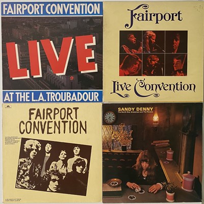 Lot 930 - FAIRPORT CONVENTION / SANDY DENNY - LP COLLECTION