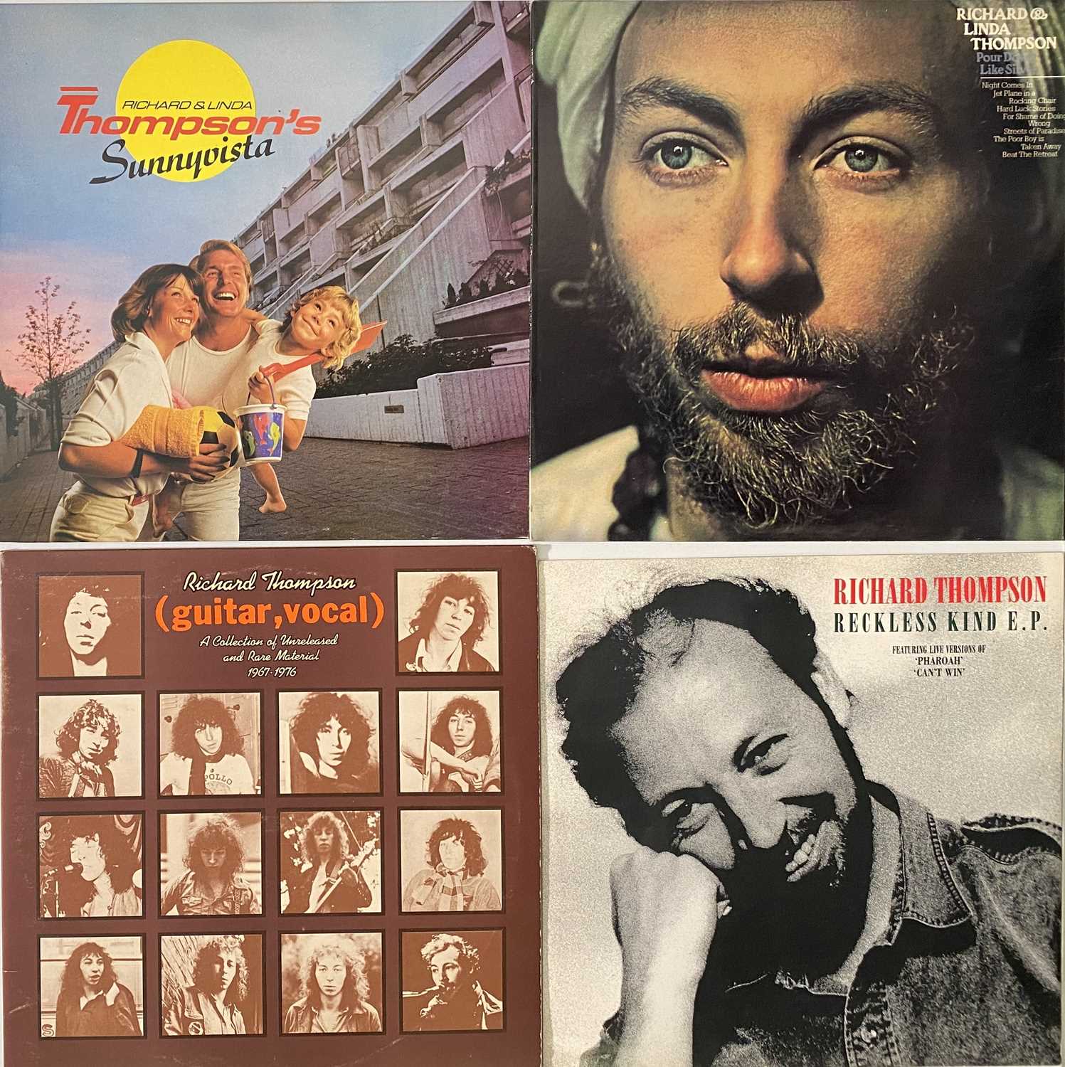 Lot 942 RICHARD THOMPSON LP PACK lot-942-richard-thompson-lp-pack