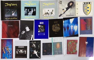 Lot 123 - CONCERT PROGRAMMES AND TICKETS - 1980S/1990S INDIE AND ALT INC MBV/LUSH/THE CURE.