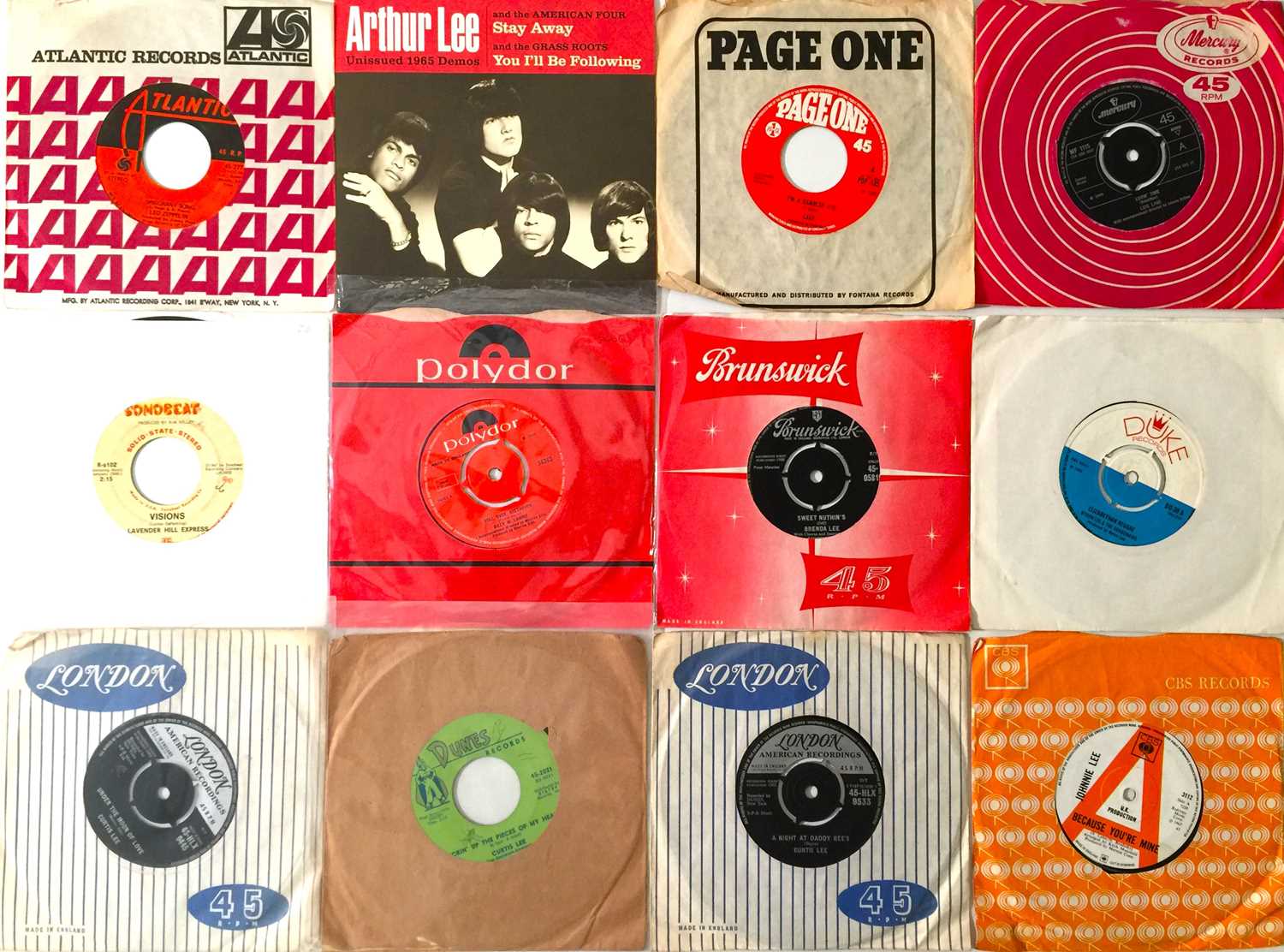 Lot 907 - 60s ROCK/ POP/ BEAT 7" (L)