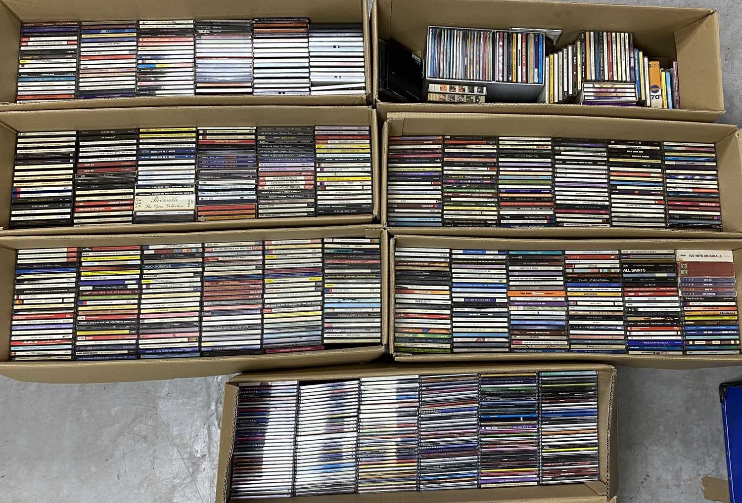 Lot 954 - LARGE CD COLLECTION - ALBUMS AND SINGLES