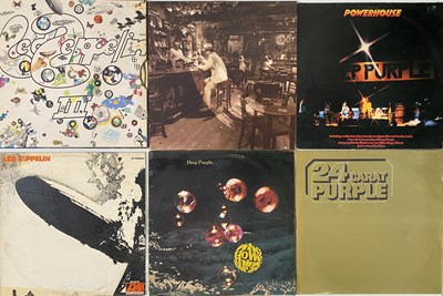 Lot 776 - DEEP PURPLE/ LED ZEPPELIN - LPs