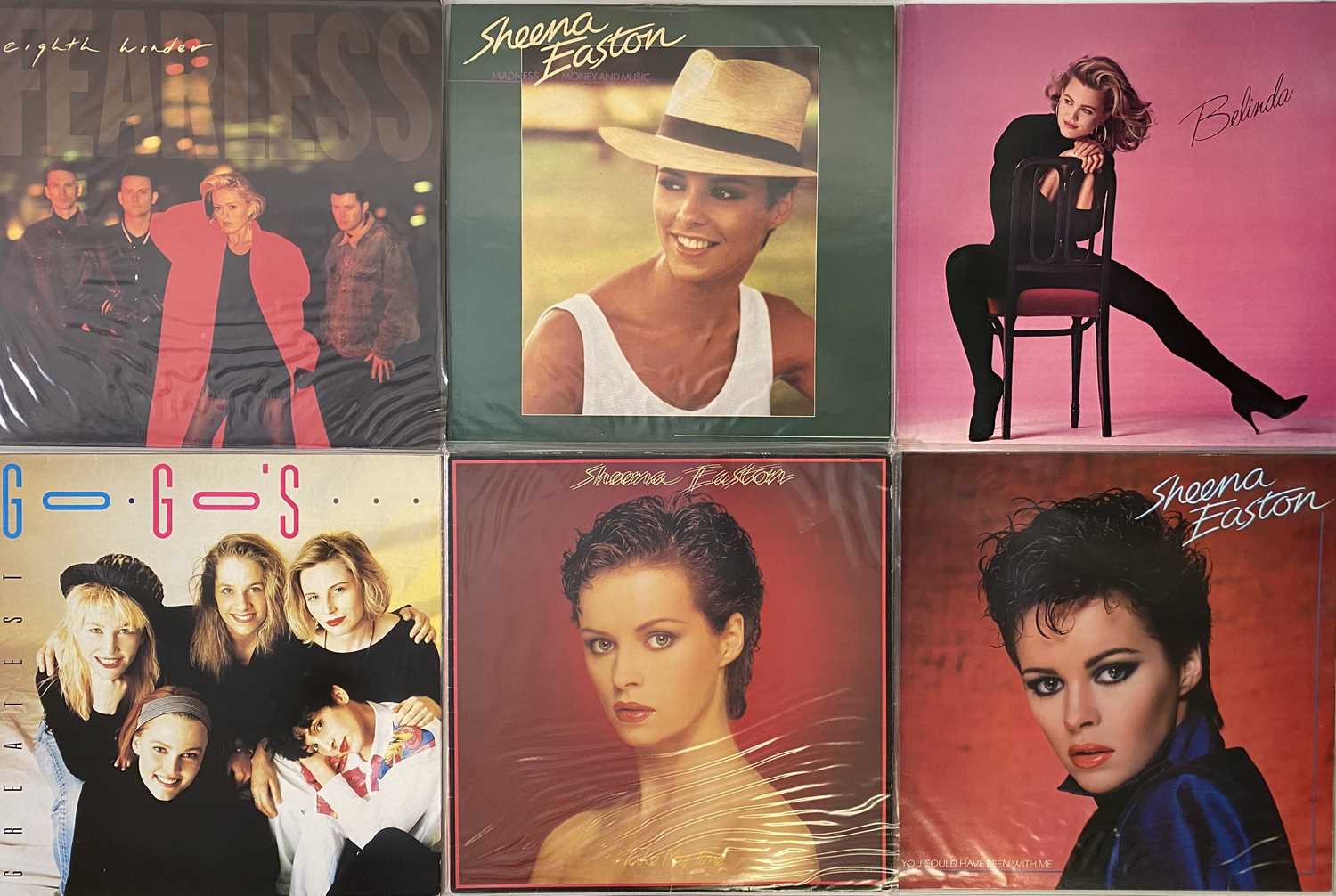 Lot 836 - FEMALE POP LPs/ 12