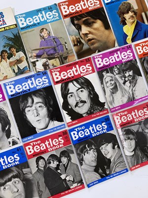 Lot 475 - BEATLES MONTHLY BOOKS AND MAGAZINES.