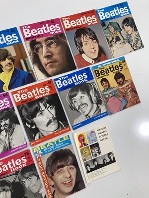 Lot 475 - BEATLES MONTHLY BOOKS AND MAGAZINES.