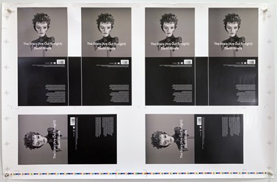 Lot 133 - DAVID BOWIE - THE STARS ARE OUT TONIGHT SLEEVE DESIGN.