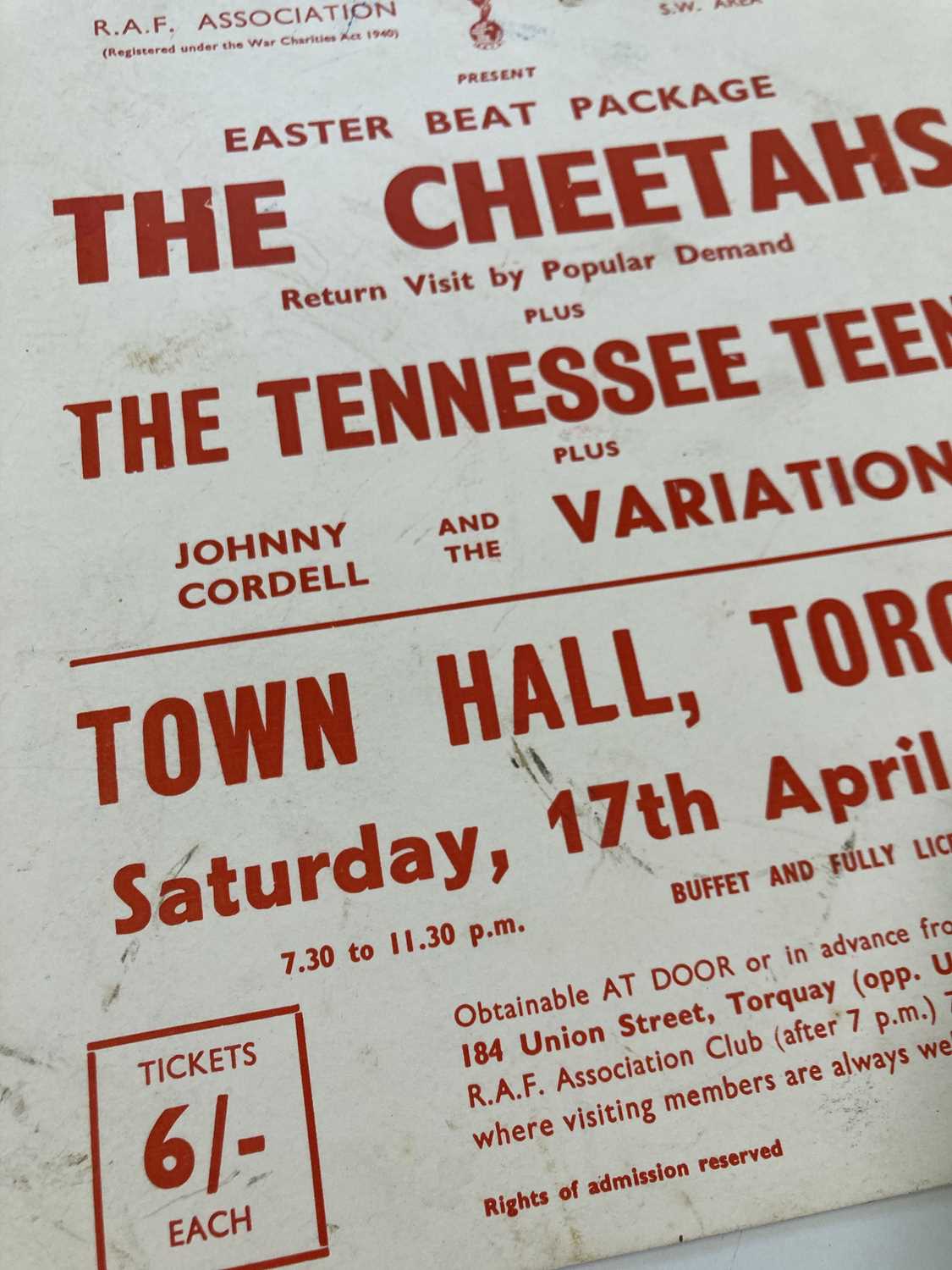 Lot 392 LED ZEPPELIN INTEREST TENNESSEE