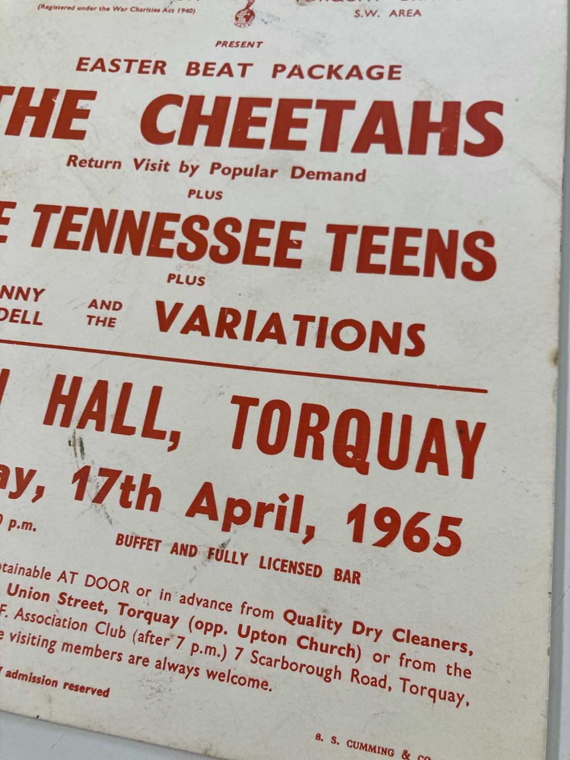 Lot 392 LED ZEPPELIN INTEREST TENNESSEE